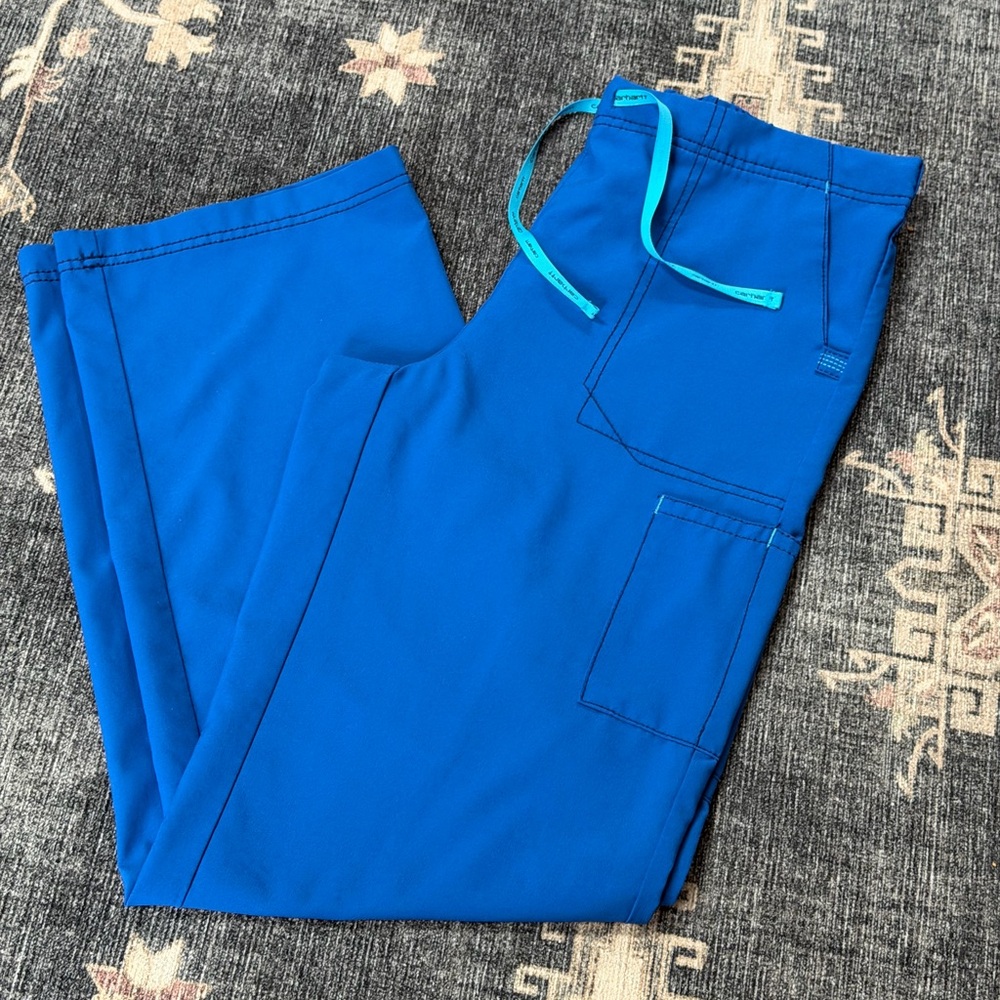 Carhartt Women's Royal Blue Scrub Pant